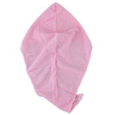 1PC Magic minifiber Hair Drying Towel Cap Bath Head Wrap Pink C4O8