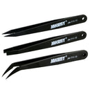 3 Pcs Tweezers Set Straight Bent Tweezers Jewelry Watch Phone Repairs Tool