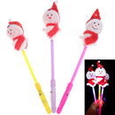Light-Up Toys Christmas LED Flashing Sticks Kids Christmas Snowman Decor Gi 3C