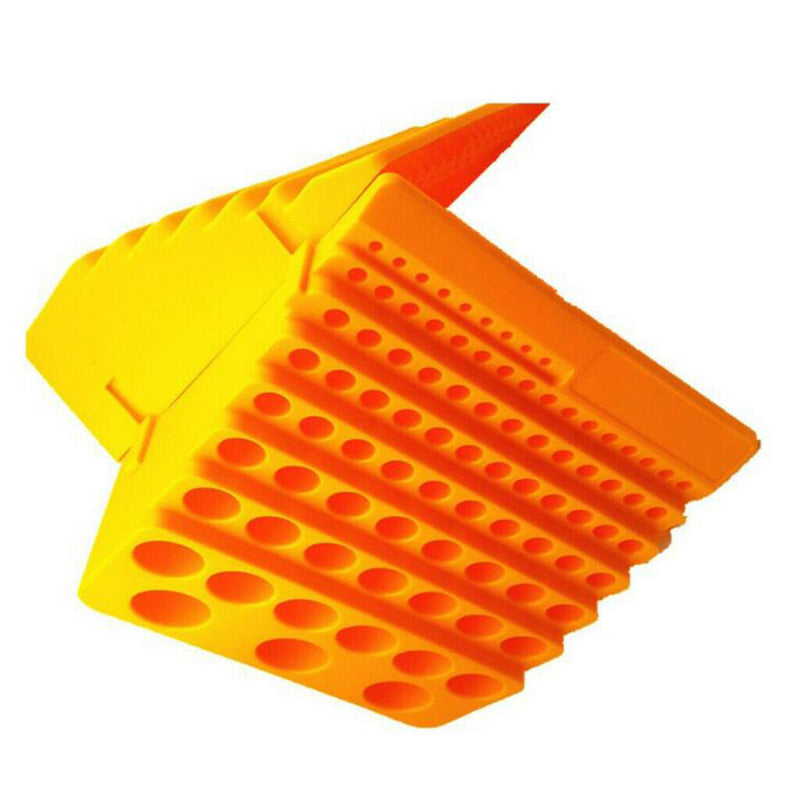 2 pcs  Universal Drill Bits Organizer Storage Case Rotary Tool Rack 84Hole