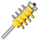 Router Bit Set, 3Pcs 1/4-Inch Shank Tongue And Groove Router Bit And Revers