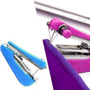 1pc Mini Portable Needlework Cordless Hand-Held Clothes Fabrics Sewing Mach V8J1