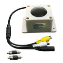 Waterproof Outdoor Speaker, Built-in Volume Control Button, Audio Input / Output