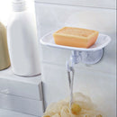 1 PC Bathroom Shower Soap Holder Dish Plate Tray Holder Case Container Suction