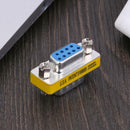 9Pin DB9 Male to 9Pin DB9 Female Converter Adapter Cable Connector