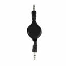 Retractable Double End 3.5mm Jack Male Audio Aux Cable MP3 For Car w* Hot. T5E5