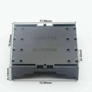DIY Black Case Rechargeable Storage Box Holder Batteries For 4 x 18650 3.7V