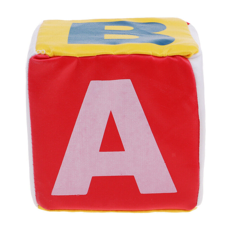 Sponge Dice Foam Dot Dice Children Playing Dice for Math Count Teaching A-F