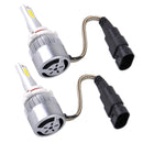 2pcs 9006 LED 36W 6000K Combo Car Headlight Bulb High Low Beam Lamp White 2 Pin