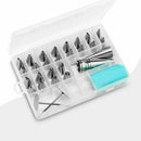 36PCS Cake Decorating Tips Supplies Kit Frosting Tools Set For Cupcakes Cookies