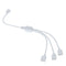 1 Pcs 4PIN 1to3 Splitter Female Connection Cable for RGB/RGBW LED Strip Light3C