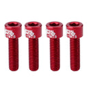 8Pcs Bicycle Handlebar Stem Screw M5x17mm Aluminum Alloy Bolt Fixed Gear MTB
