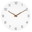 Wooden Wall Clock Simple Modern Design for Living Room Nordic Brief Wood Cl N9X6