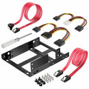 2X 2.5 inch SSD to 3.5 inch Internal Hard Disk Drive Mounting Kit Bracket ( S1K2