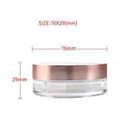 20g Travel Mini Setting Powder Case DIY Round Cosmetic Glitter Container Box Jar