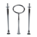 3 Tier Oval Ring Top Cake Stand (3 SETS) Cake Plate Display Holder Handle F