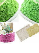 Flower Border Silicone Mold Fondant Mould Chocolate Cake Sugarcraft Decors Tools