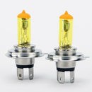 2pcs H4 12V 90W 2600K Halogen Waterproof Golden Yellow Car Fog Light Bulbs