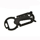 11 In 1 Multi-Function EDC Tool Card Creative Bottle Opener Keychain Portable