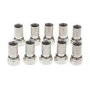 Metric Copper F Type Male TO Female Push On Quick Fit Connector for Cable