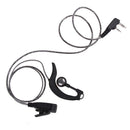 2 Pin K Type Earpiece Earphone Headset PTT MIC for Kenwood BAOFENG Walkie Ta A
