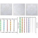 16pcs Mandala Dotting Tool for Rock Painting Kit Dot Art Rock Pen Paint Sten 3C
