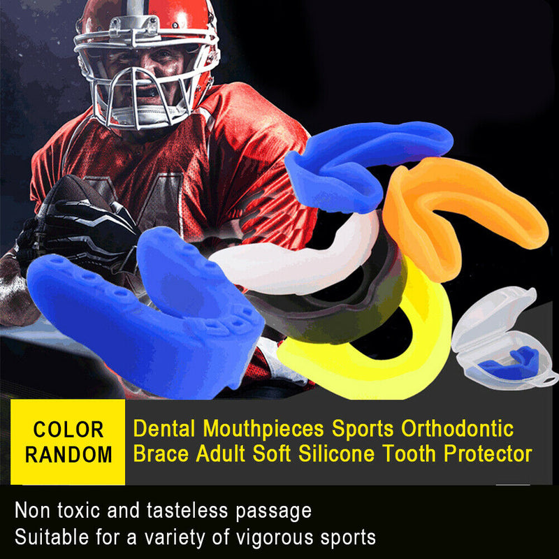 Dental Mouthpieces Alignment Soft Silicone Orthodontic Brace Tooth Protector