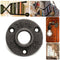 1/2 inch Three Holes Black Iron Flange Pipe Floor Fitting Threaded Wall Mou E5F8