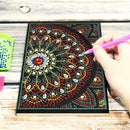 DIY Mandala Special Shaped Diamond Painting 50 Pages A5 Sketchbook Crafts