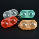 Table Tennis Ball Container Box Hard Plastic Case Ping Pong Ball Storage Box JR