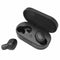 A6S Bluetooth TWS Earphones Stereo Handsfree In-Ear Headset w/ Mic (Black) SN9F