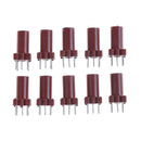 10Pcs Inductor Shell Skeleton Empty Ferrite Core No Inductor 25-100MHZ Coil B Ew