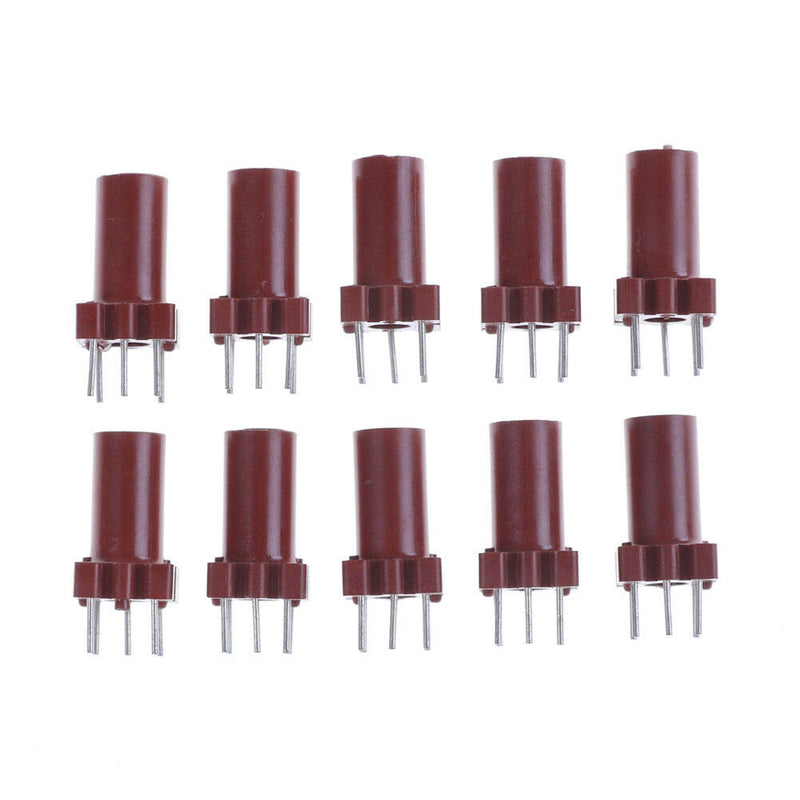 10Pcs Inductor Shell Skeleton Empty Ferrite Core No Inductor 25-100MHZ Coil B Ew