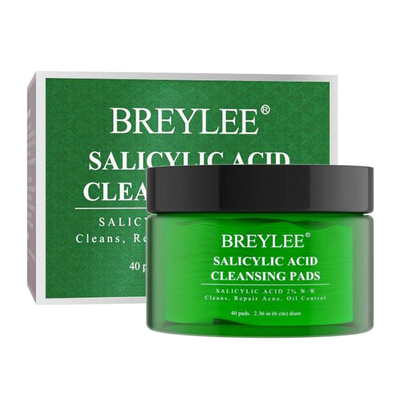 1 Bottle Salicylic Acid Anti-Acne Cotton Pads for Strawberry Nose Acne Marks