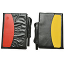 Soccer Referee Wallet Red Card and Yellow Card Wallet Pencil Notebook  J 3C