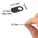 Webcam Covers (3 Pack), 0.7mm Ultra Thin Web Camera Cover Blocker for Mobil S4L1