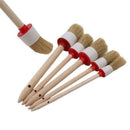 11pcs Car Detailing Brush Kit Boar Hair Vehicle Interior For Wheel Cleani KTF