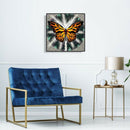Full Round Drill Diamond Painting DIY Butterfly Rhinestone Picture (A1012)
