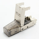 Super Six Types of Pressure-Free Shielded Crystal Head Cat6A Shielded Gigab