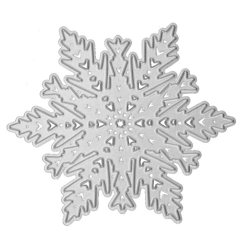 Arrow Snowflake Cutting Dies Stencils Scrapbook Embossing Paper Card(6.8cm)
