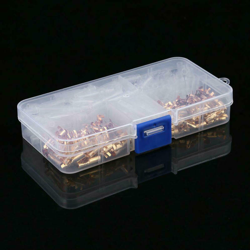120pcs 3.5mm Connection Terminal Male & Female With Insulation Cover