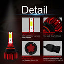 9005/HB3/H10 driver plug Q1 car LED Headlight 50W 6000LM Car Bulb