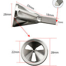 1Pc Stainless steel deburring external chamfer tool drill bit remove burr -Q