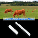 3 Set (6Pcs) Guitar Nut And Acoustic Bridge Saddle Made Of Bone For 6 Strin Y8K4
