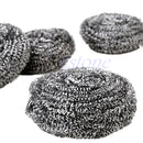 6pc Stainless Steel Scrubbing Pads Boiler Bowl Pan Kitchen Cleaning Tool New