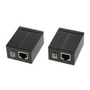 60mVGA Signal Extender Over CAT-5e/6 Cable Video Booster TransmitterReceiver