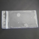5X Useful PVC Wholesales Clear Anti Water Badge ID Name Waterproof Card Holders
