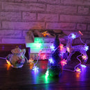 40 LED Snowflake String Light Garland Christmas Lamp Party Decor (4m) A