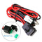 1.5m 30A 4Pin Short Wave Car Charger Power Cable for ICOM IC-7000 IC-7600