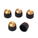 5 Piece Guitar Knob Regulator Button Bass Volume Control For Electric Guitar And